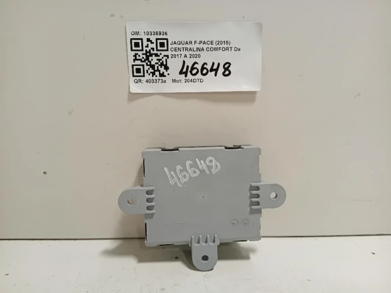 Centralina Comfort 10336936 Jaguar F-pace 2015