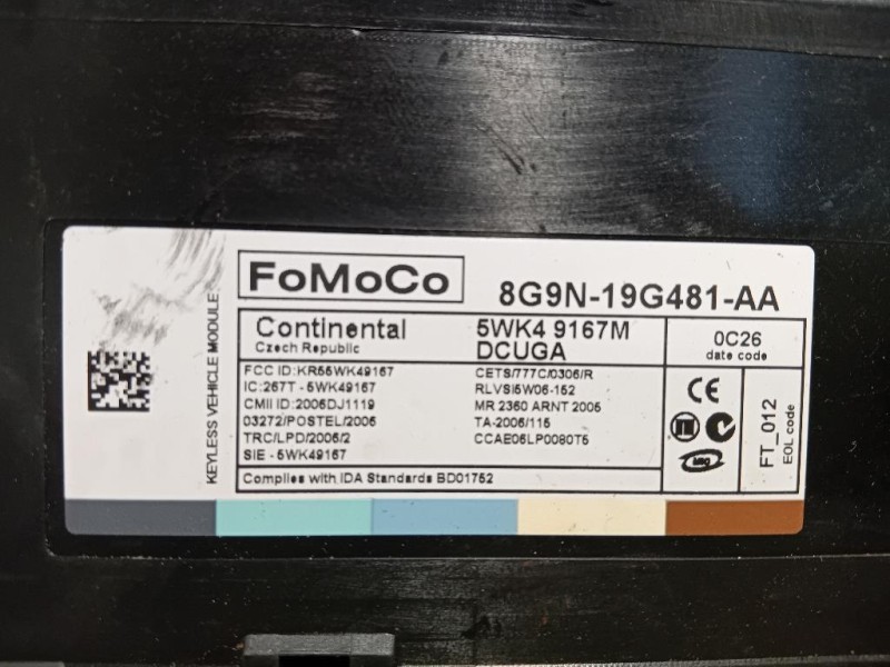 Air-bag Guidatore 305166199001-AJ Bmw X1 E84 2010