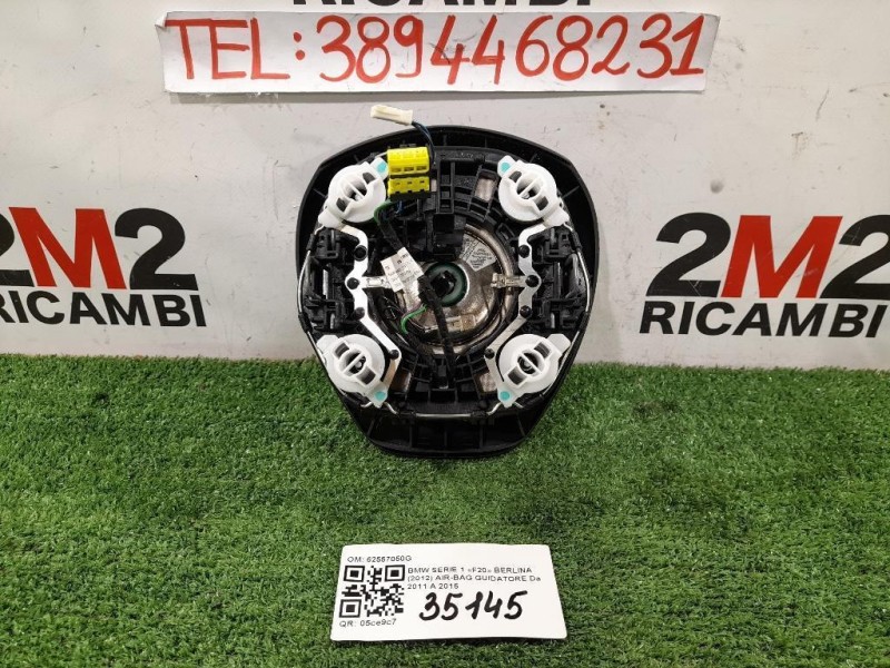 Air-bag Guidatore 62557050G Bmw Serie 1 F20 Berlina 2012