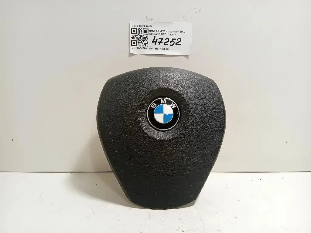 Air-bag Guidatore 32306884668 Bmw X3 E83 2004