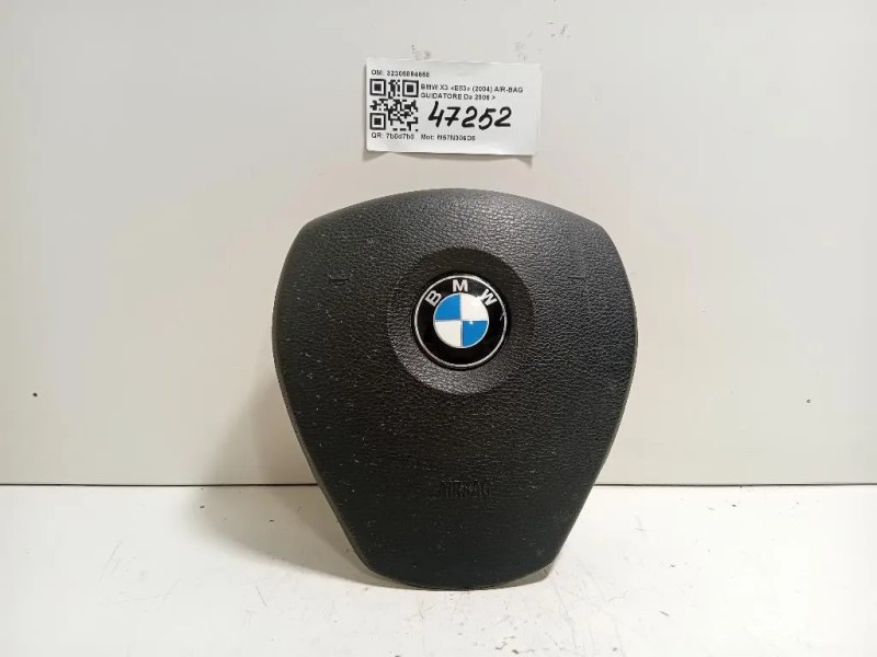 Air-bag Guidatore 32306884668 Bmw X3 E83 2004