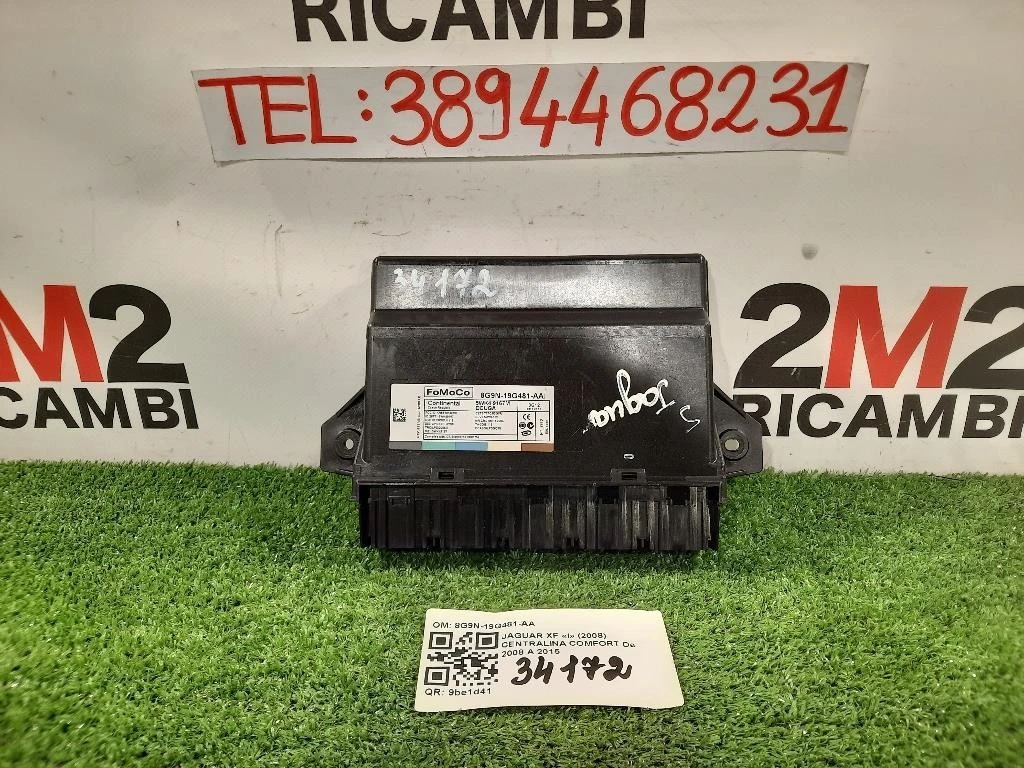 Centralina Comfort 8G9N-19G481-AA Jaguar XF I 2008