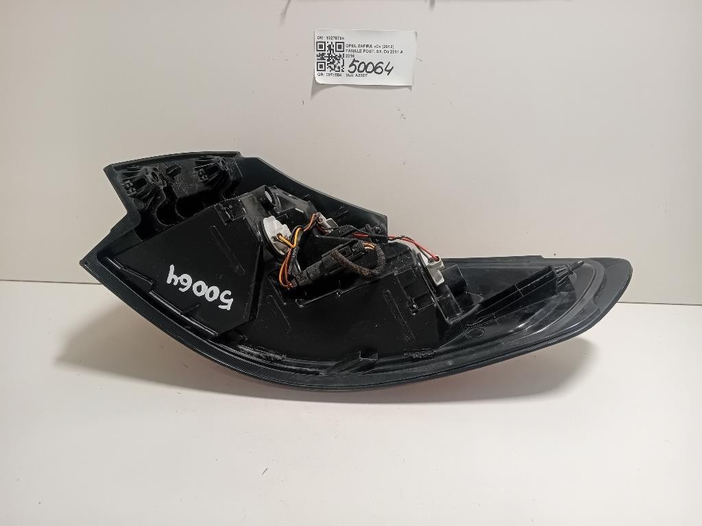 Fanale POST SX 13278784 Opel Zafira C 2012