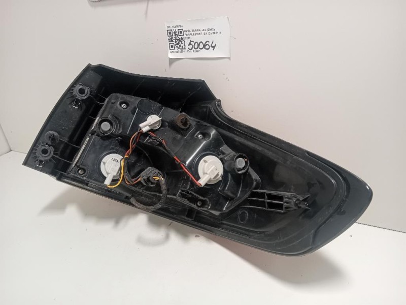 Fanale POST SX 13278784 Opel Zafira C 2012