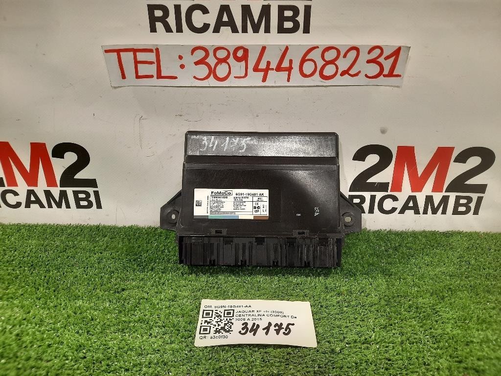 Centralina Comfort 8G9N-19G481-AA Jaguar XF I 2008