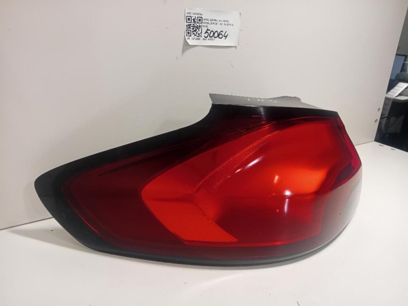 Fanale POST SX 13278784 Opel Zafira C 2012