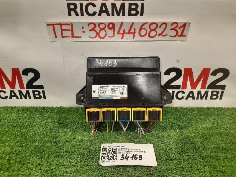 Centralina Comfort 8G9N-19G481-AA Jaguar XF I 2008