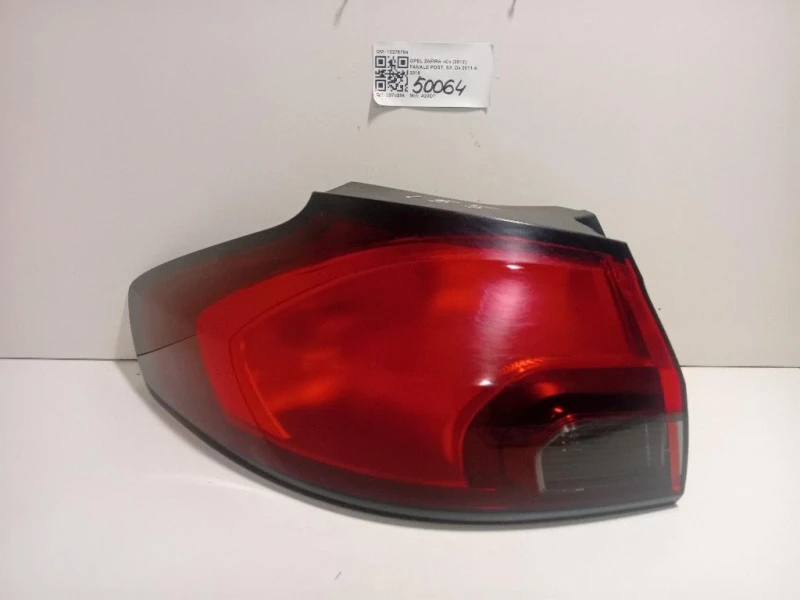 Fanale POST SX 13278784 Opel Zafira C 2012