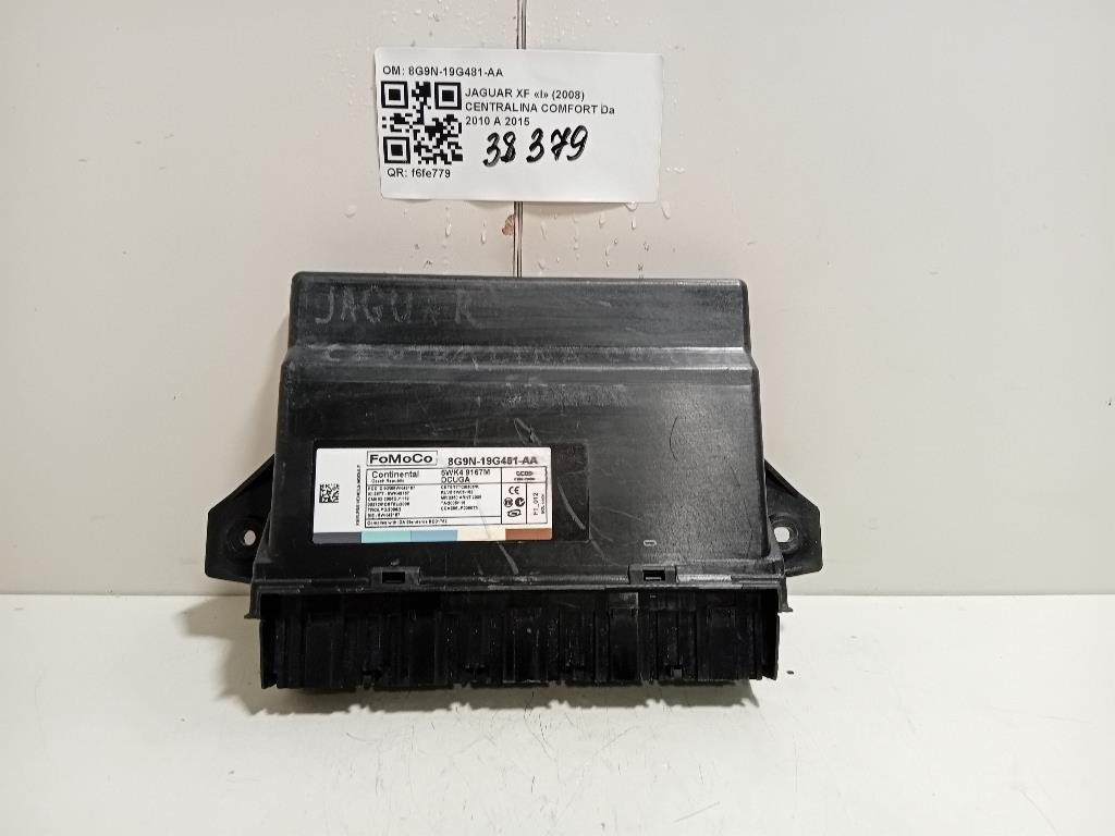 Centralina Comfort 8G9N19G481AA Jaguar XF I 2008