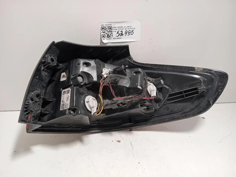 Fanale POST SX 13278784 Opel Zafira C 2012