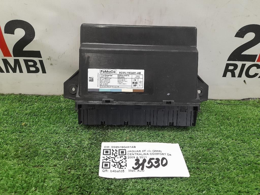 Centralina Comfort 8G9N19G481AB Jaguar XF I 2008