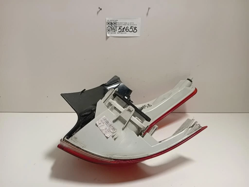 Fanale POST SX 9678074280 Peugeot 2008 I 2013