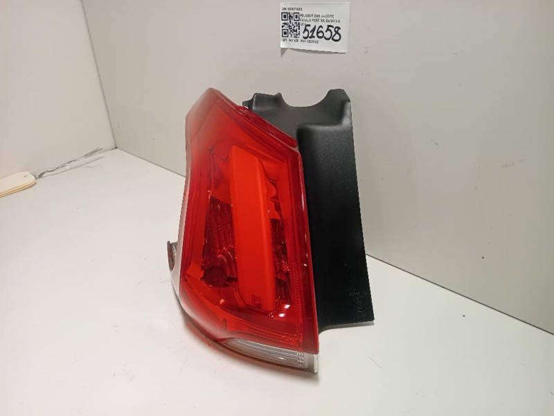 Fanale POST SX 9678074280 Peugeot 2008 I 2013