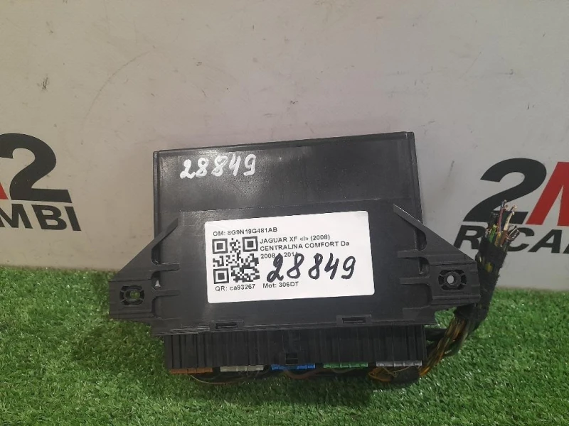 Centralina Comfort 8G9N19G481AB Jaguar XF I 2008