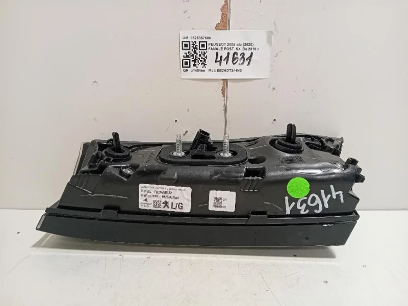 Fanale POST SX 9825957580 Peugeot 2008 II 2020