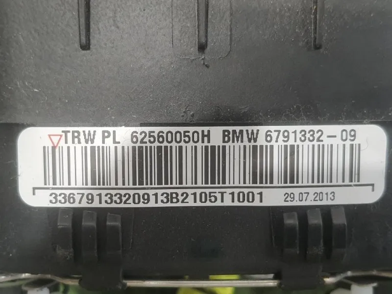 Air-bag Guidatore 6791332-09 AIRBAG BMW F20 Bmw Serie 1 F20 Berlina 2012