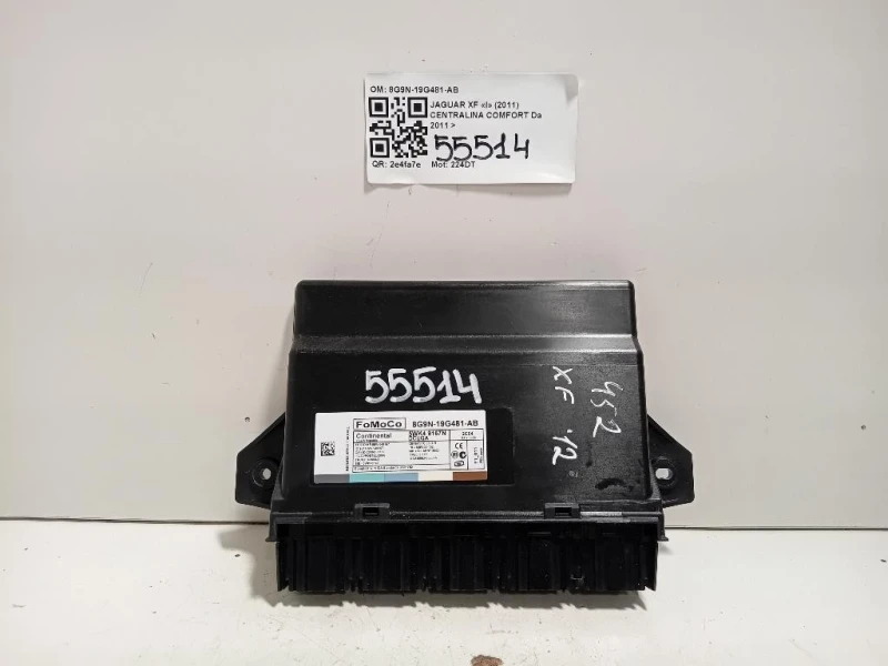 Centralina Comfort 8G9N-19G481-AB Jaguar XF I 2011