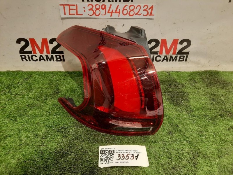 Fanale POST SX 00200842-0 Peugeot 2008 II 2020