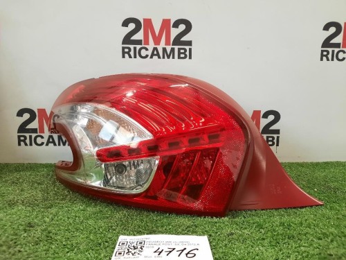 Fanale POST SX 9672628280 SX Peugeot 208 I 2012