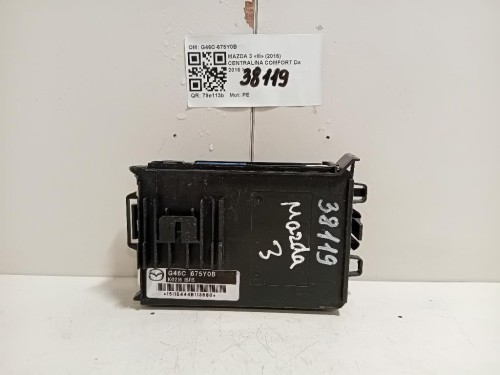 Centralina Comfort G46C-675Y0B Mazda 3 III 2016