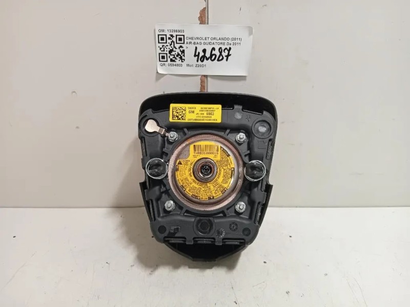 Air-bag Guidatore 13286903 Chevrolet Orlando 2011