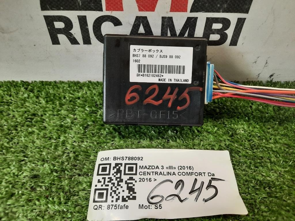 Centralina Comfort BHS788092 Mazda 3 III 2016