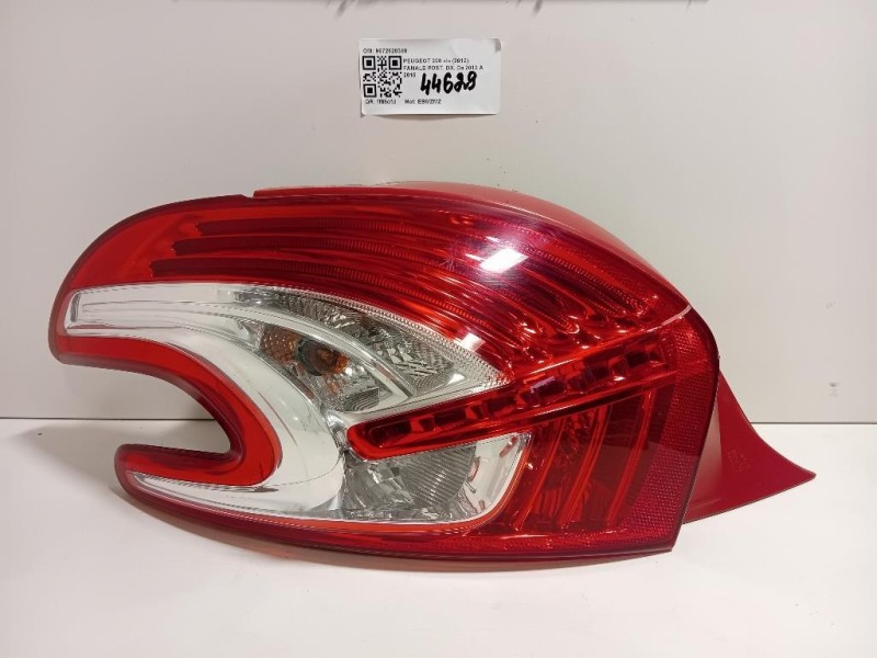 Fanale POST SX 9672628380 Peugeot 208 I 2012