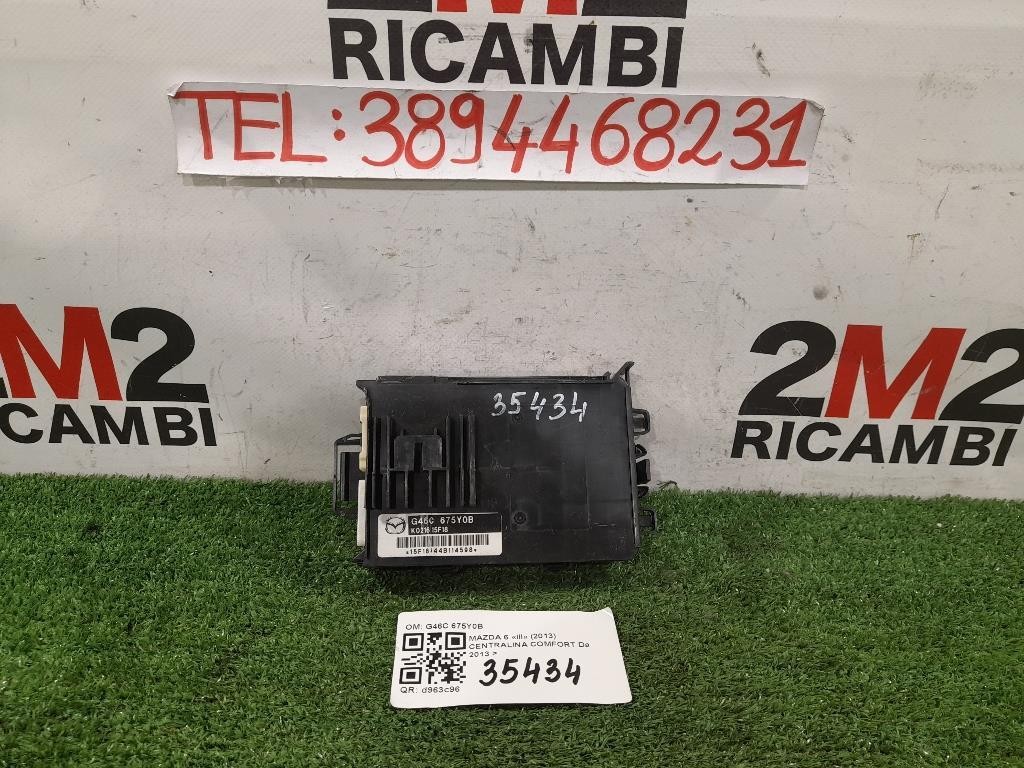 Centralina Comfort G46C 675Y0B Mazda 6 III 2013