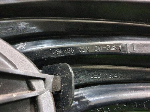 Fanale POST SX 9825601280 Peugeot 208 I 2015