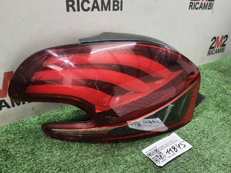Fanale POST SX 9825601280 Peugeot 208 I 2015