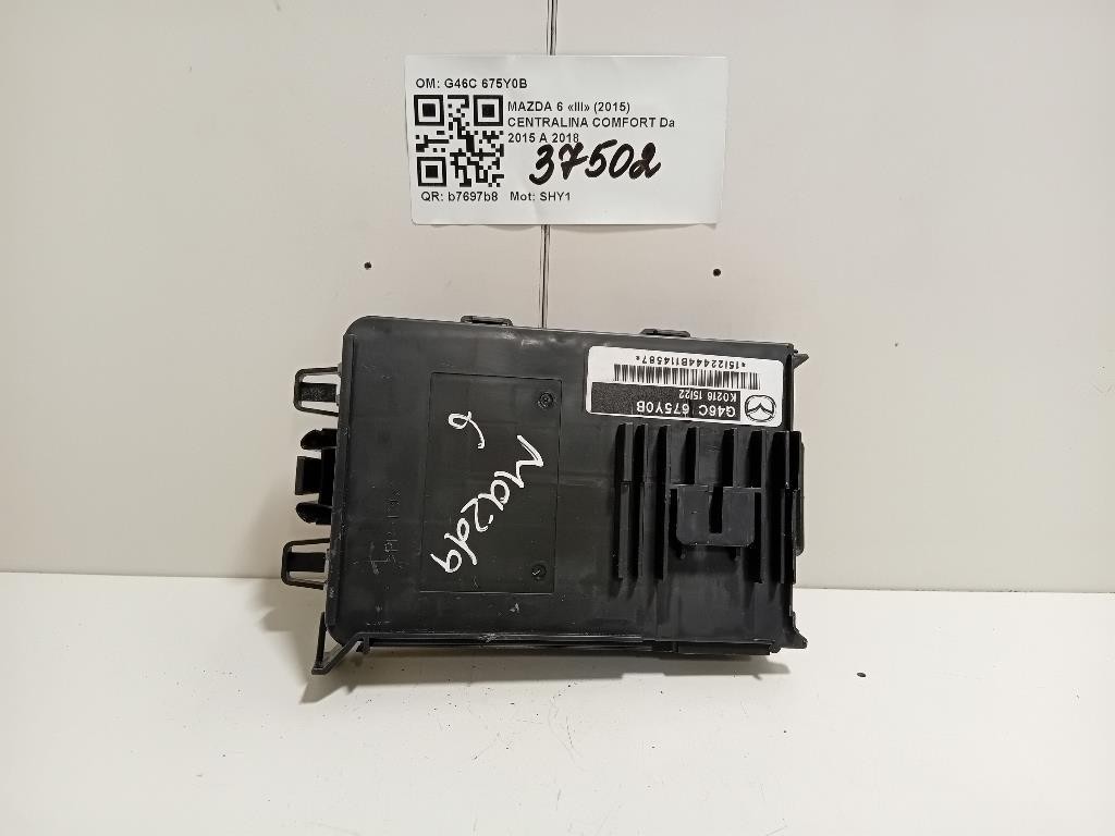 Centralina Comfort G46C 675Y0B Mazda 6 III 2015