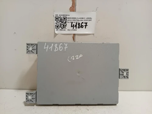 Centralina Comfort A2229006014 Mercedes Classe C W205 2014