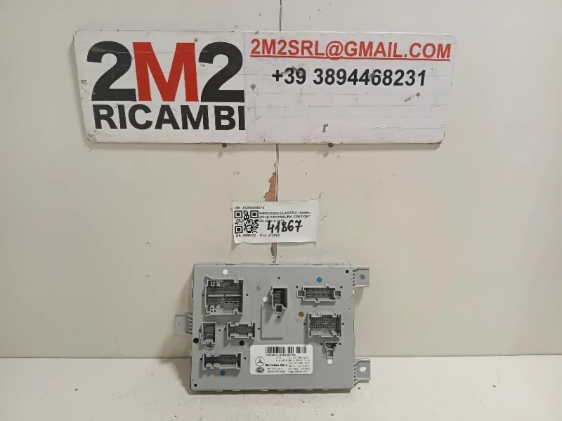 Centralina Comfort A2229006014 Mercedes Classe C W205 2014