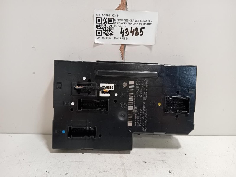 Centralina Comfort 5DK011023-51 Mercedes Classe E W212 2013