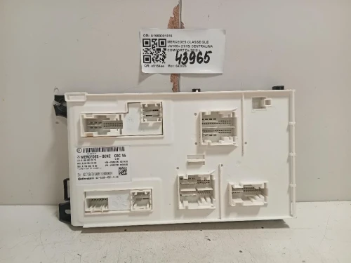 Centralina Comfort A1669001816 Mercedes Classe GLE W166 2015