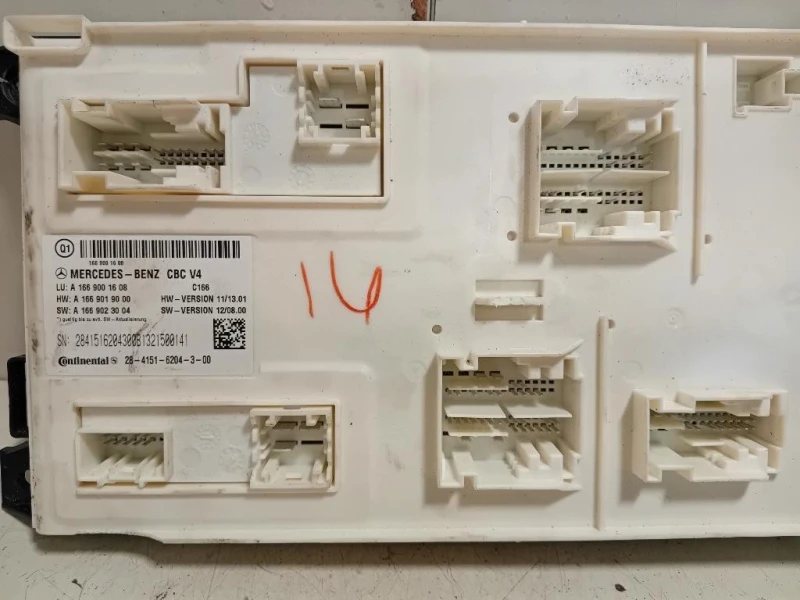 Centralina Comfort A1669001608 Mercedes Classe ML W166 2012