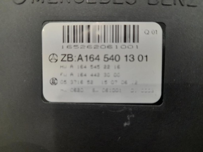 Centralina Comfort A1645401301 Mercedes Classe R W251 2006