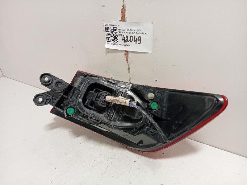 Fanale POST SX 265554091R Renault CLIO IV 2013