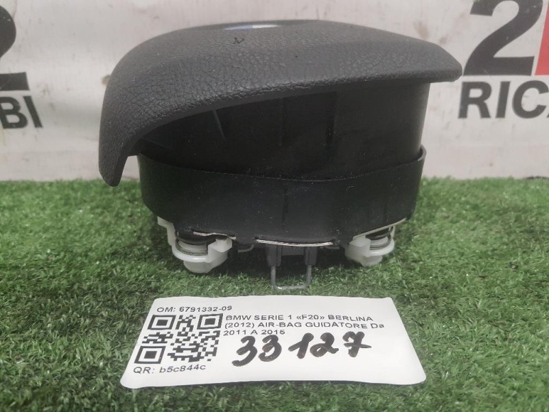 Air-bag Guidatore 6791332-09 AIRBAG BMW F20 Bmw Serie 1 F20 Berlina 2012