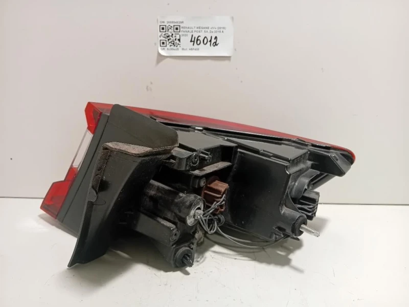 Fanale POST SX 265554829R Renault Mégane IV 2016