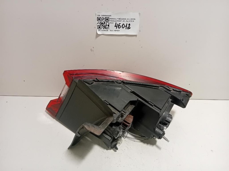Fanale POST SX 265554829R Renault Mégane IV 2016