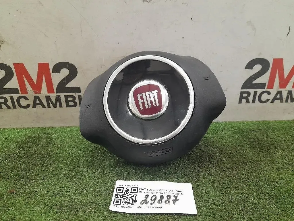 Air-bag Guidatore 61924331 Fiat 500 II 2008