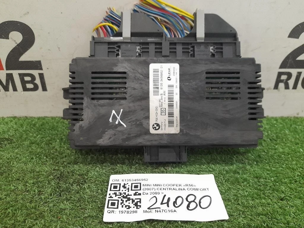 Centralina Comfort 61353456952 Mini MINI Cooper R56 2007