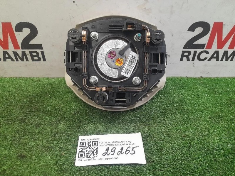 Air-bag Guidatore 735452882 Fiat 500 II 2008