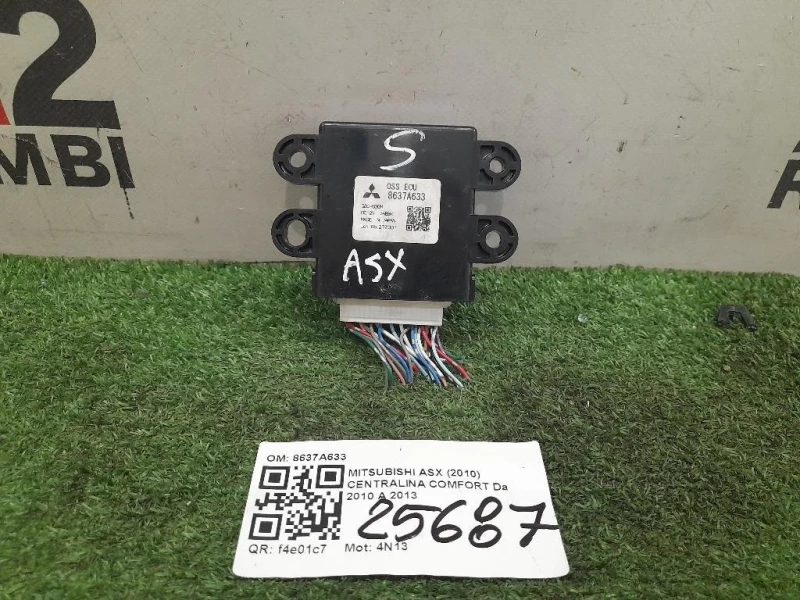 Centralina Comfort 8637A633 Mitsubishi ASX I 2010