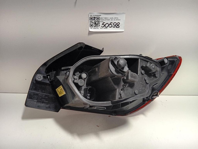 Fanale POST SX 6J39450965 Seat Ibiza V 6J5 2013