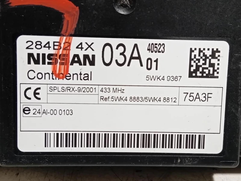 Centralina Comfort 284B2-4X03A 01 BODY COMPUTER Nissan Navara 2010