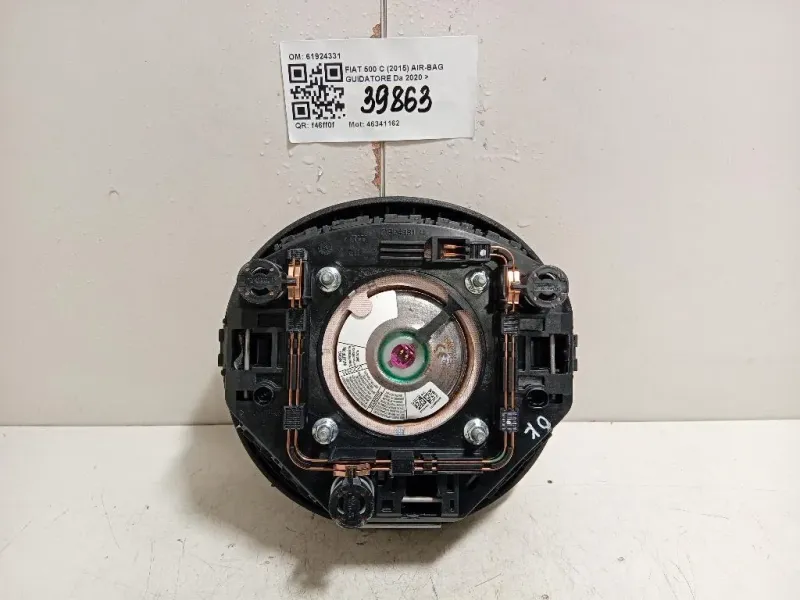 Air-bag Guidatore 61924331 Fiat 500 C 2015