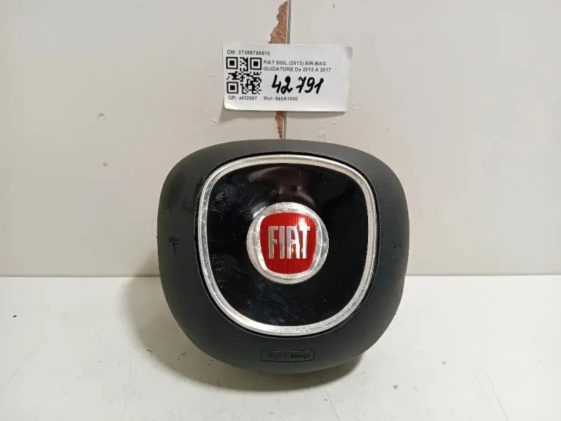 Air-bag Guidatore 07355786510 Fiat 500L 2013