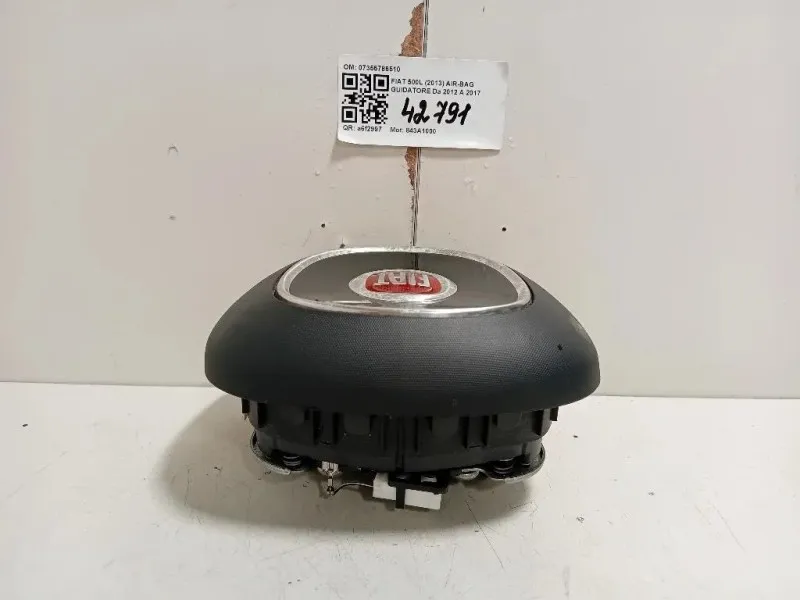 Air-bag Guidatore 07355786510 Fiat 500L 2013